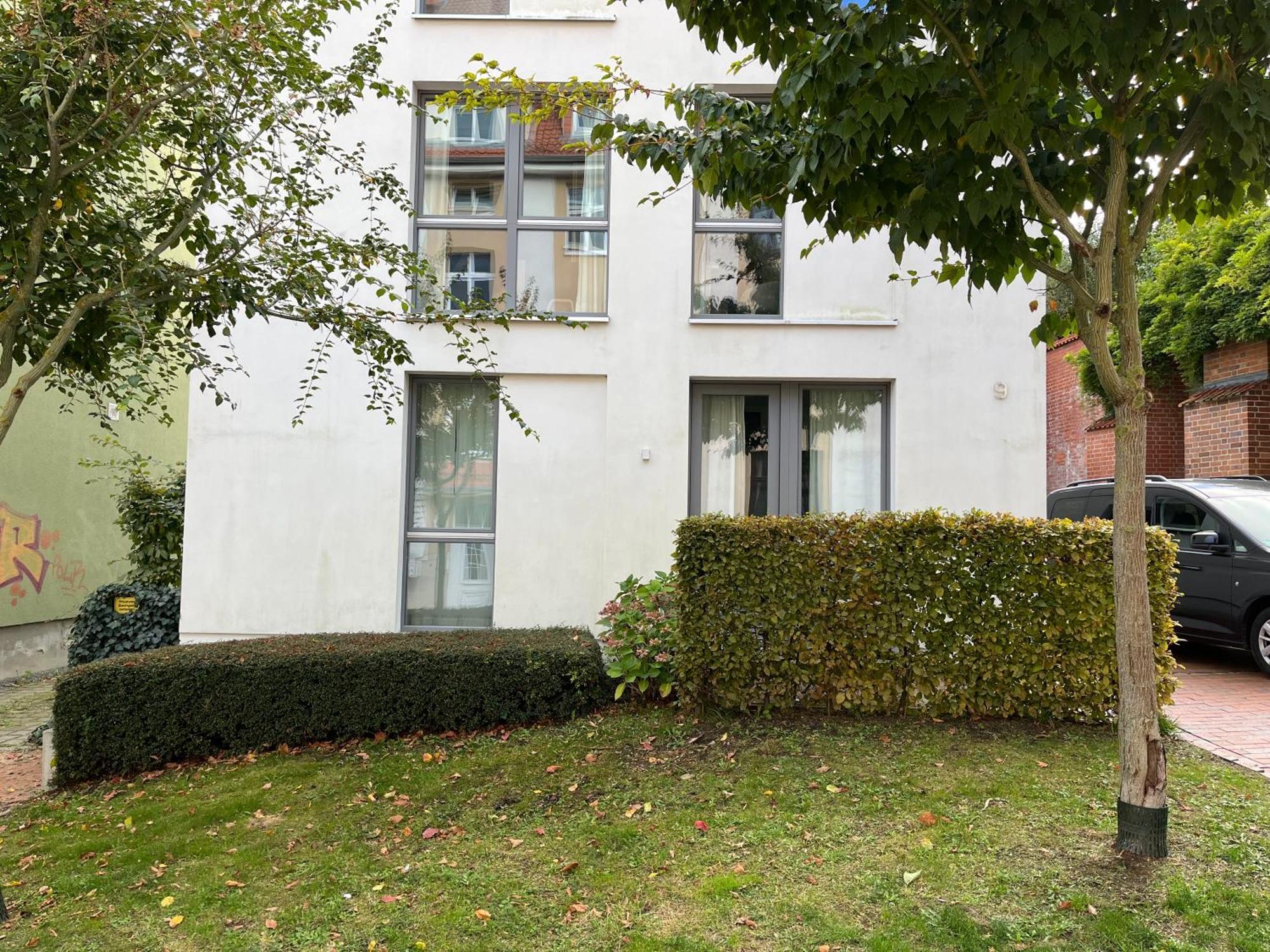 Ferienwohnung An Der Historischen Stadtmauer Rostock Exteriör bild