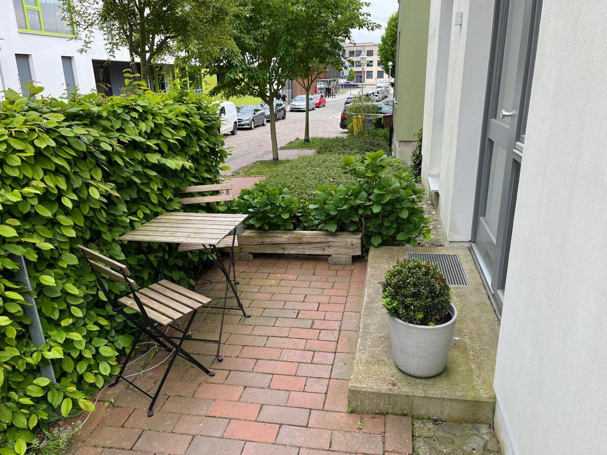 Ferienwohnung An Der Historischen Stadtmauer Rostock Exteriör bild