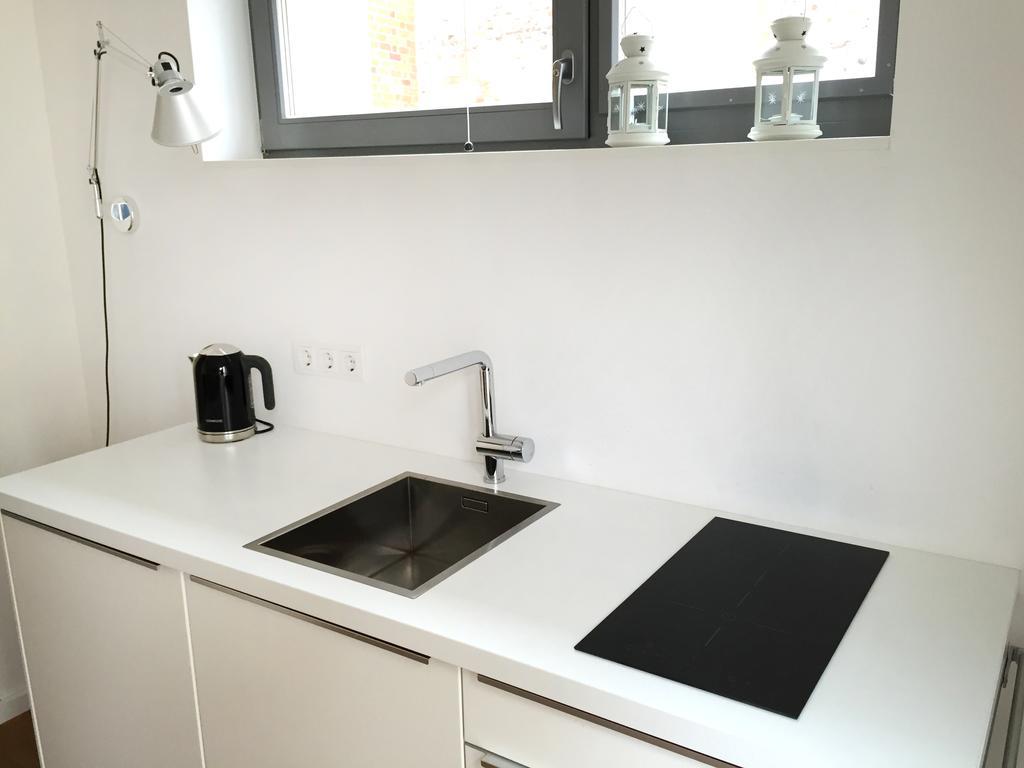 Ferienwohnung An Der Historischen Stadtmauer Rostock Exteriör bild